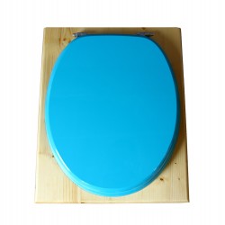 Toilette sèche huilée - La bleu turquoise