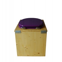 Toilette sèche huilée - La violet prune