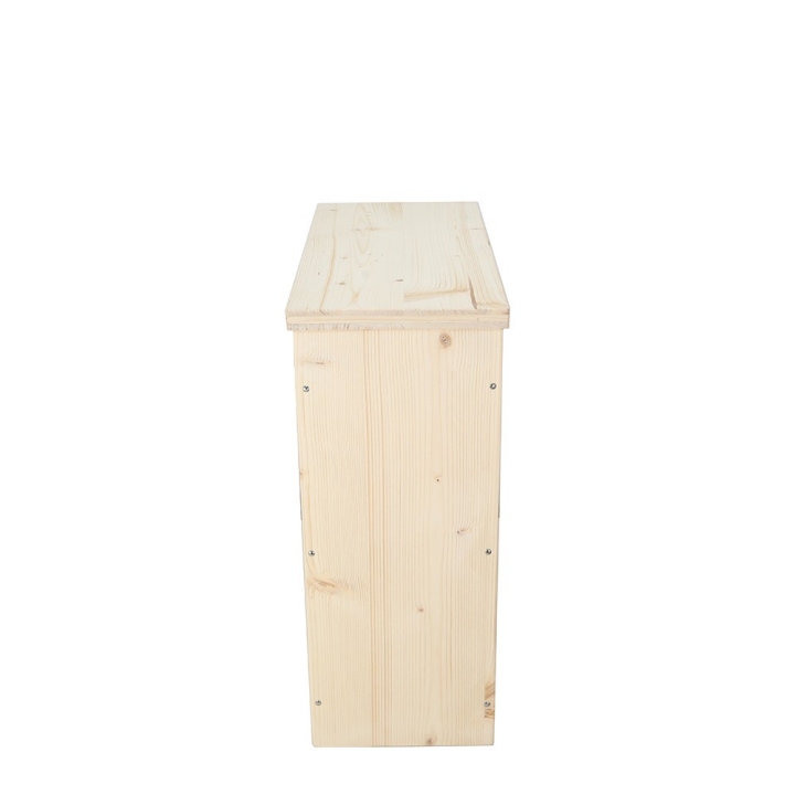  sciure de bois avec couvercle pour toilette sèche - modèle brut rehaussé