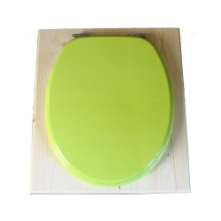 Toilette sèche - La vert pomme inox