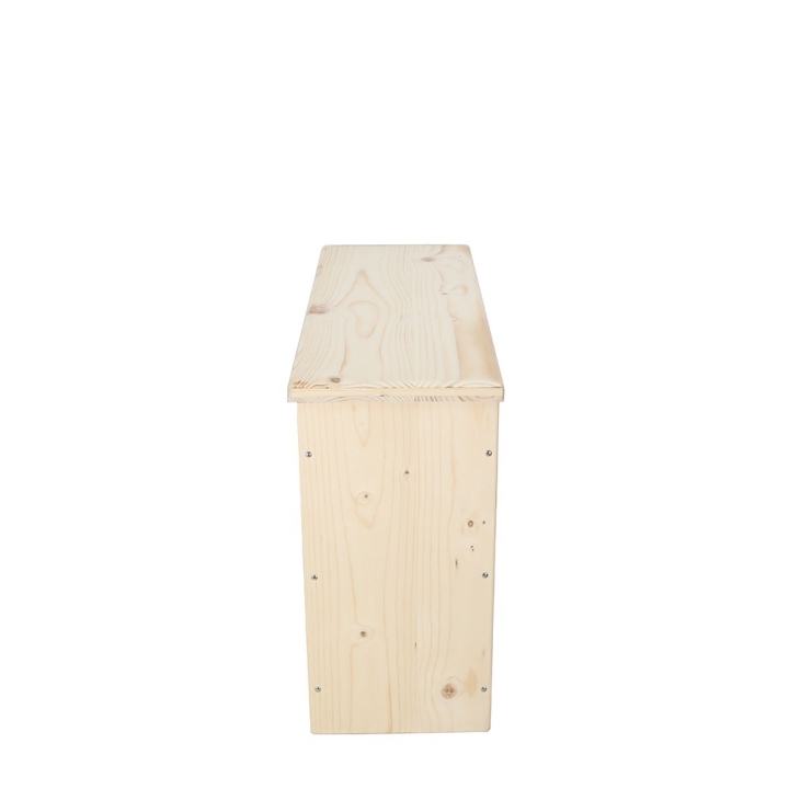 sciure de bois avec couvercle pour toilette sèche - modèle brut spécialement adapté pour la gamme inox