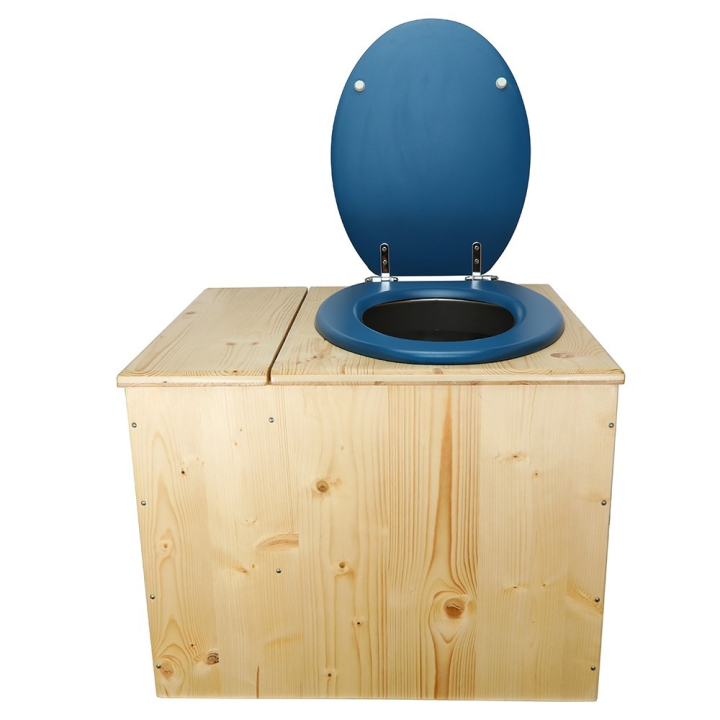  seau inox et bavette inox. Hauteur PMR 50 cm.
