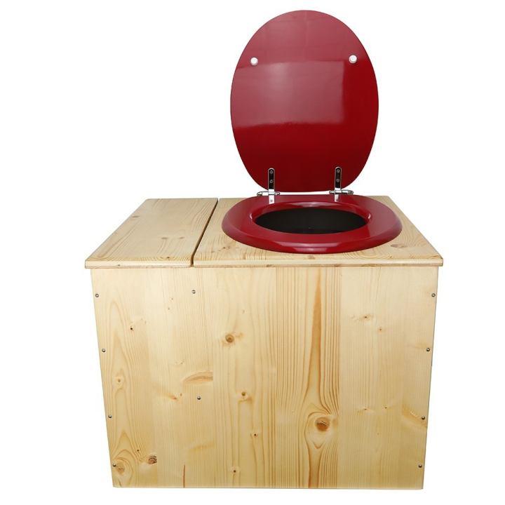  seau inox et bavette inox. Hauteur PMR 50 cm.