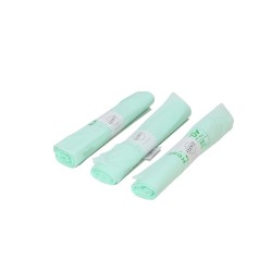 Lot de 3 Rouleaux de 20 sacs biosourcés de 50L 100% biodégradables et compostables pour toilette sèche