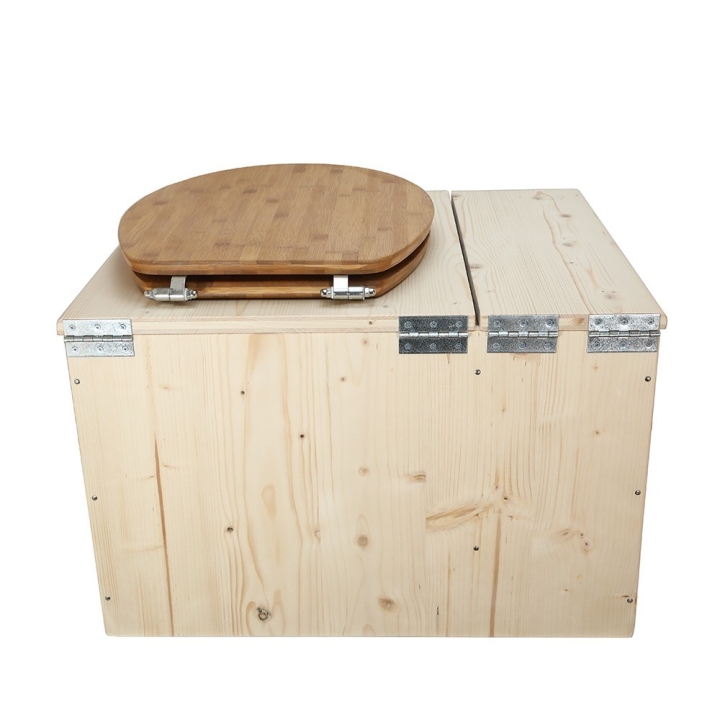  Toilette sèche avec bac à copeaux de bois