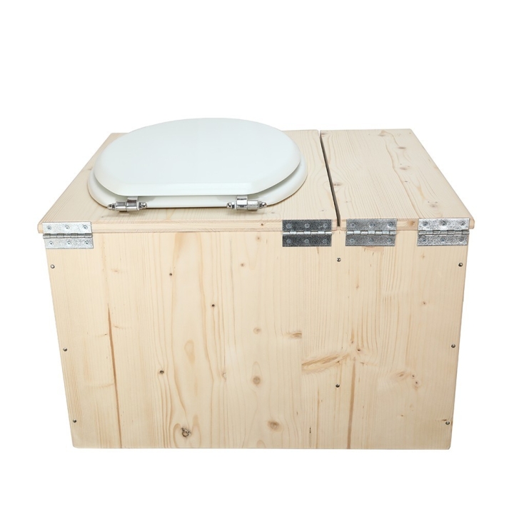  Toilette sèche avec bac à copeaux de bois