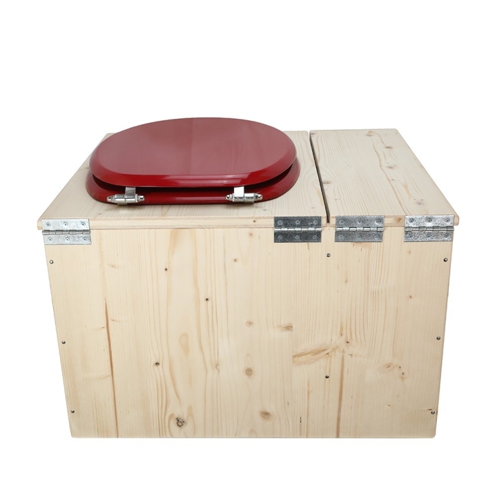 Toilette sèche avec bac à copeaux de bois
