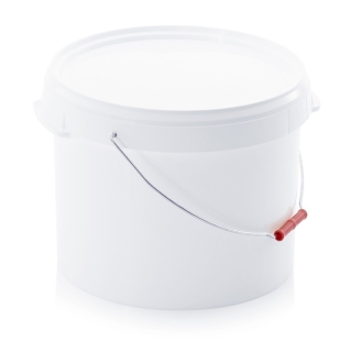 seau plastique alimentaire 22 litres pour toilettes sèches.