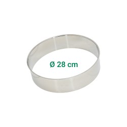 Bavette inox toilette sèche Ø28cm - bavette de protection en inox 304 pour toilette sèche