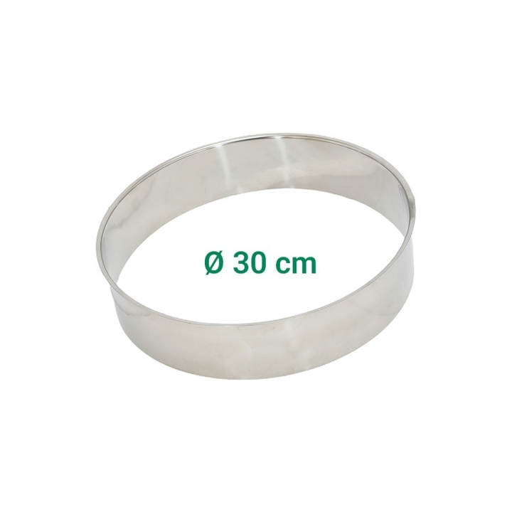 Bavette inox toilette sèche Ø30cm - bavette de protection en inox 304 pour toilette sèche