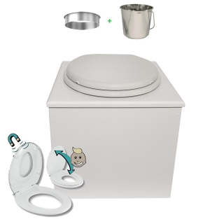 Toilette sèche "2en1"