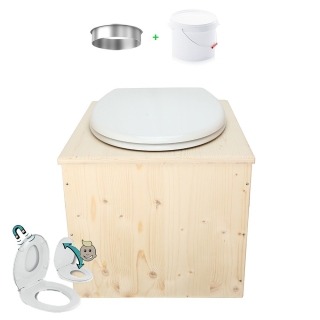 Toilette sèche  "2en1" 