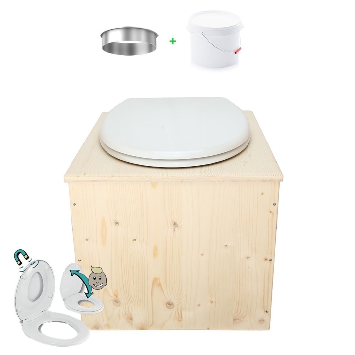 Toilette sèche  "2en1" 