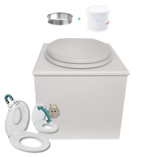 Toilette sèche "2en1"
