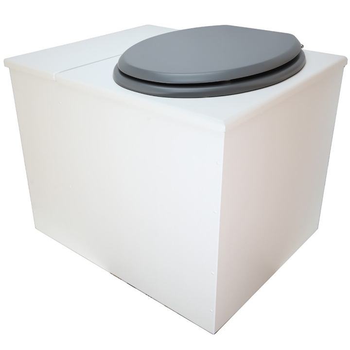  seau inox et bavette inox. Hauteur PMR 50 cm.