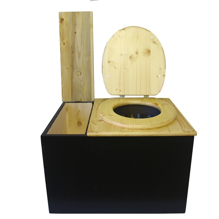  Toilette sèche avec bac à copeaux de bois