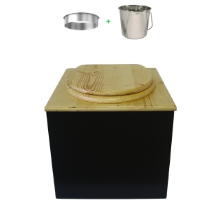 Toilette sèche en bois