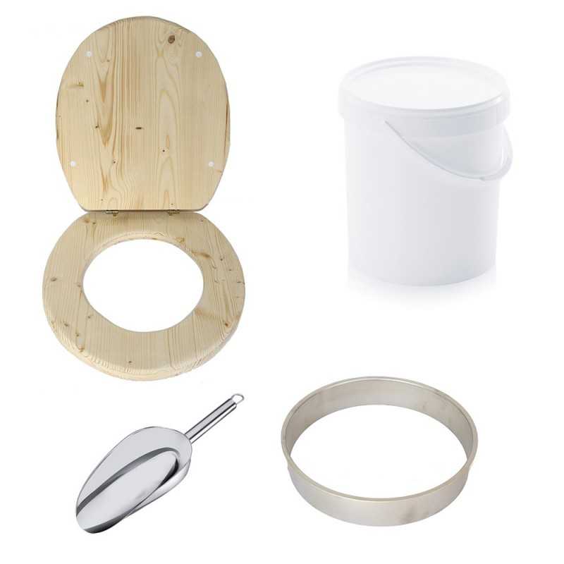 Kit fabrication toilette sèche auto-constructeur