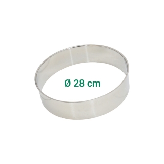 Bavette inox toilette sèche Ø28cm - bavette de protection en inox 304 pour toilette sèche