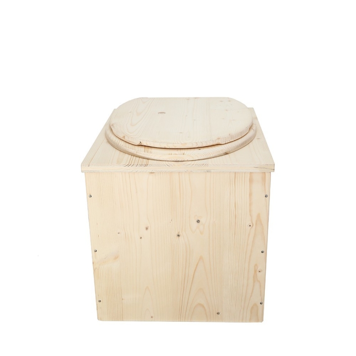  toilette sèche pas cher complète avec seau et bavette inox