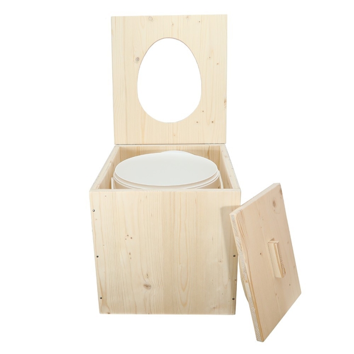  Toilette sèche en bois pas chère