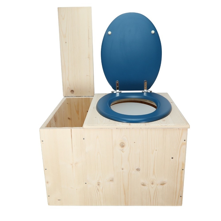  Toilette sèche avec bac à copeaux de bois