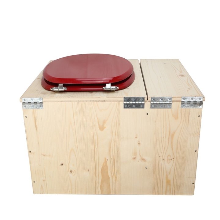  Toilette sèche avec bac à copeaux de bois