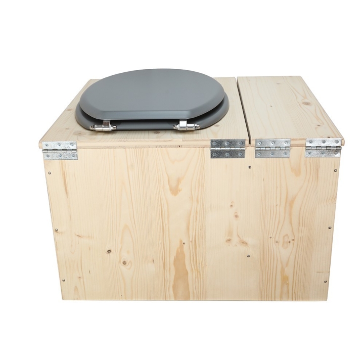  Toilette sèche avec bac à copeaux de bois