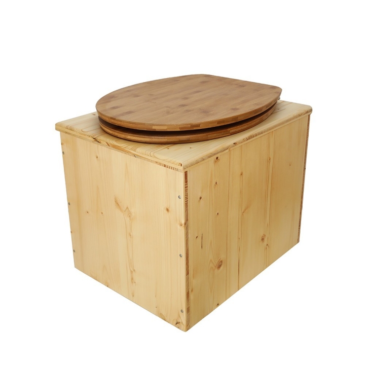  Toilette sèche huilée avec seau plastique 18L