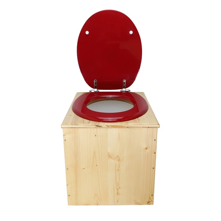  Toilette sèche huilée avec seau plastique 18L