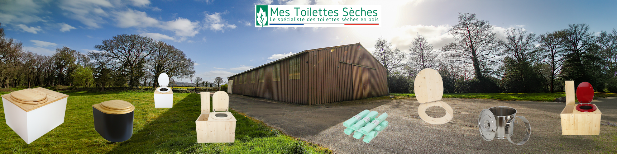 toilette sèche en bois artisanale bretonne